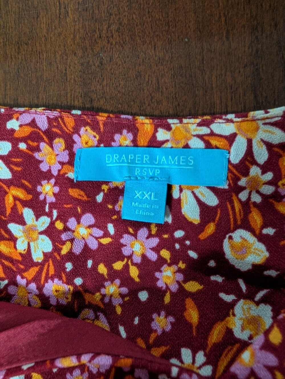 Draper James Red Floral Dress - Picture 7 of 8